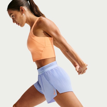 Nike AeroSwift - Nike AeroSwift Dri-FIT ADV Laufshorts mit mittelhohem Bund und Innenslip (Damen, ca. 7,5 cm)