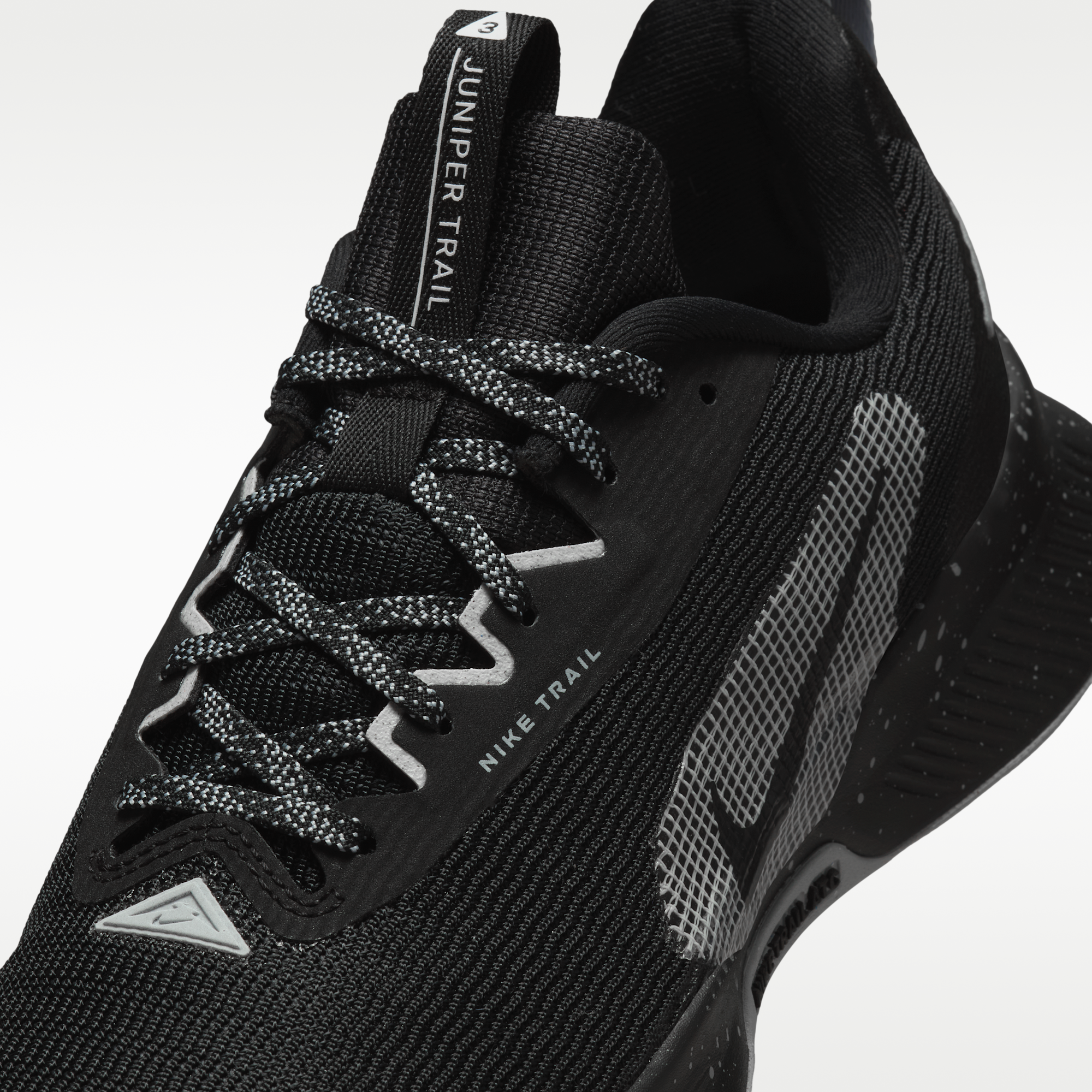 Nike Juniper Trail 3 - Μαύρο/Wolf Grey/Photon Dust/Μαύρο - 7