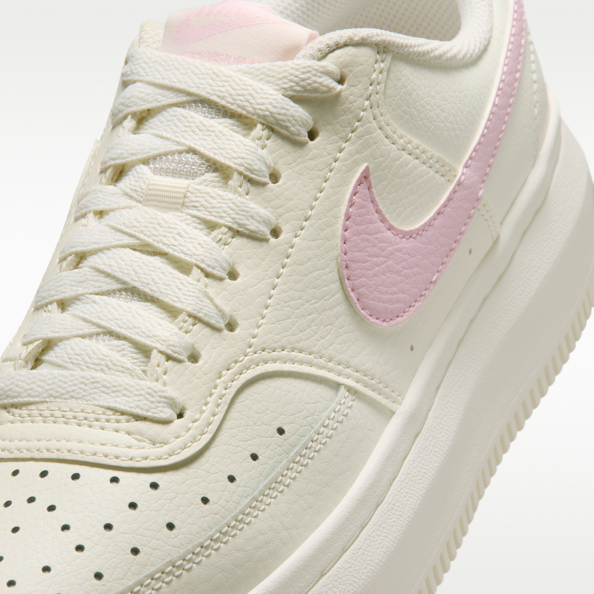 Nike Court Vision Alta - Sail/Pink Foam - 7