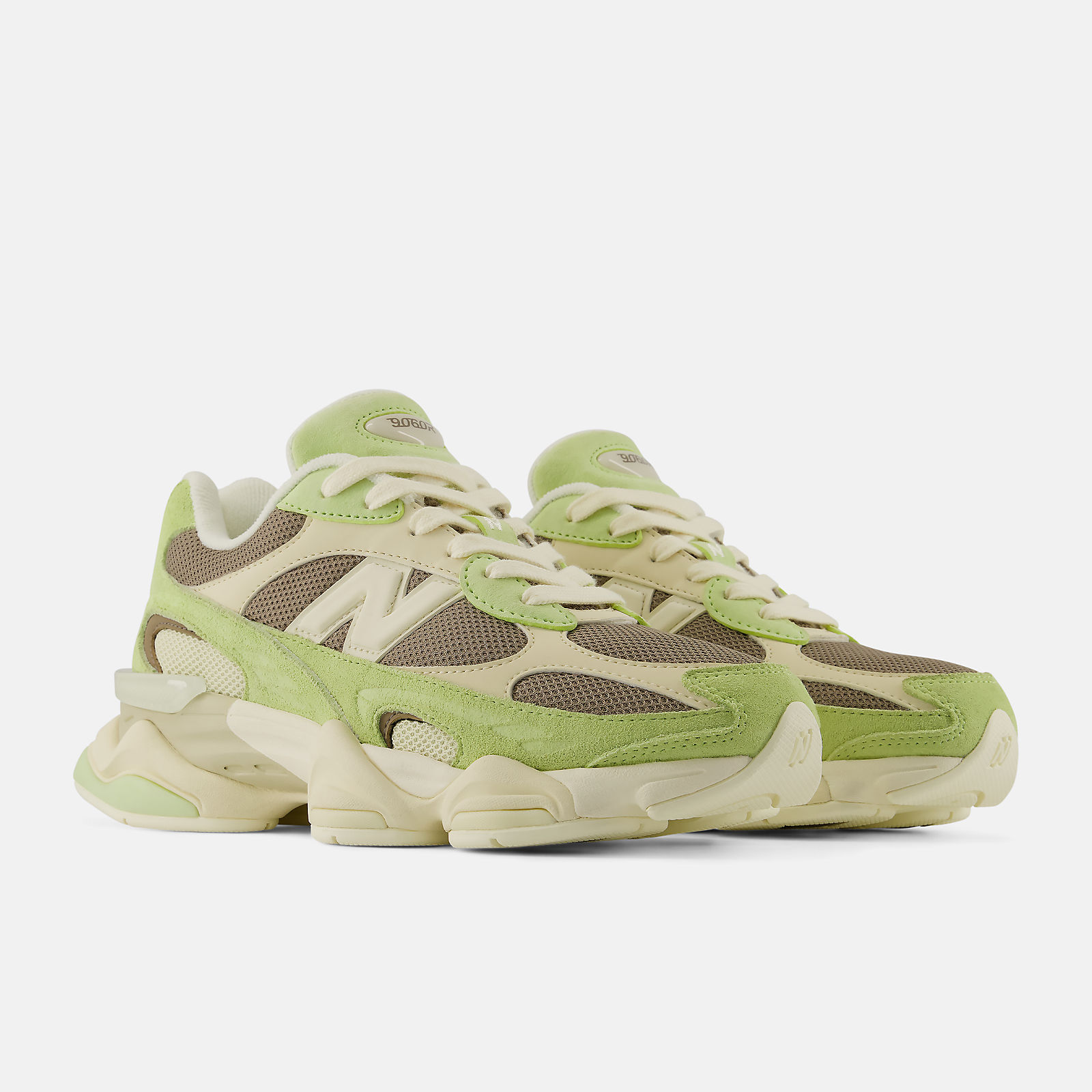New Balance 9060R - DRY LIME con THUNDER BROWN - U906028L