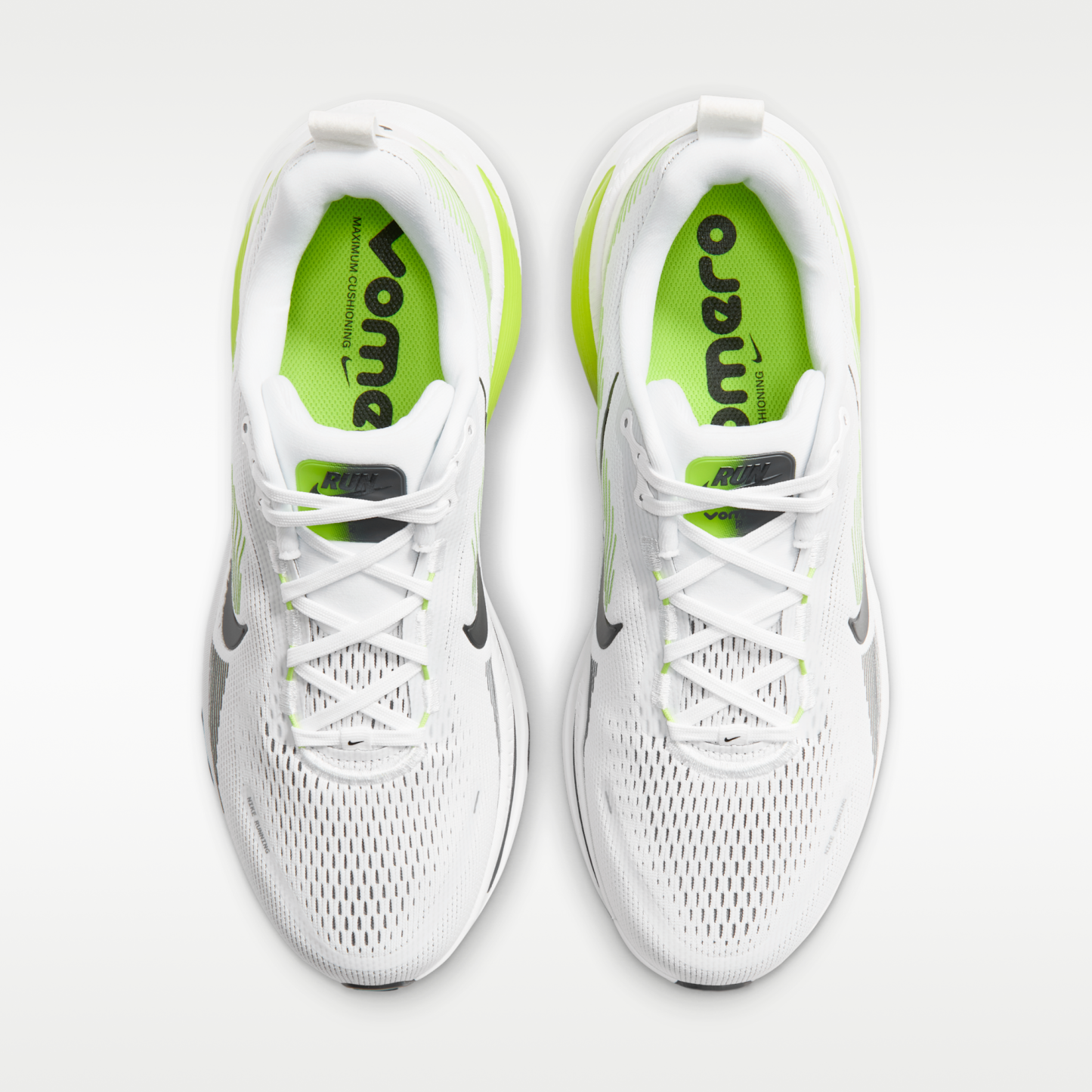Nike Vomero 18 - Λευκό/Lemon Venom/Dark Grey/Μαύρο - 4