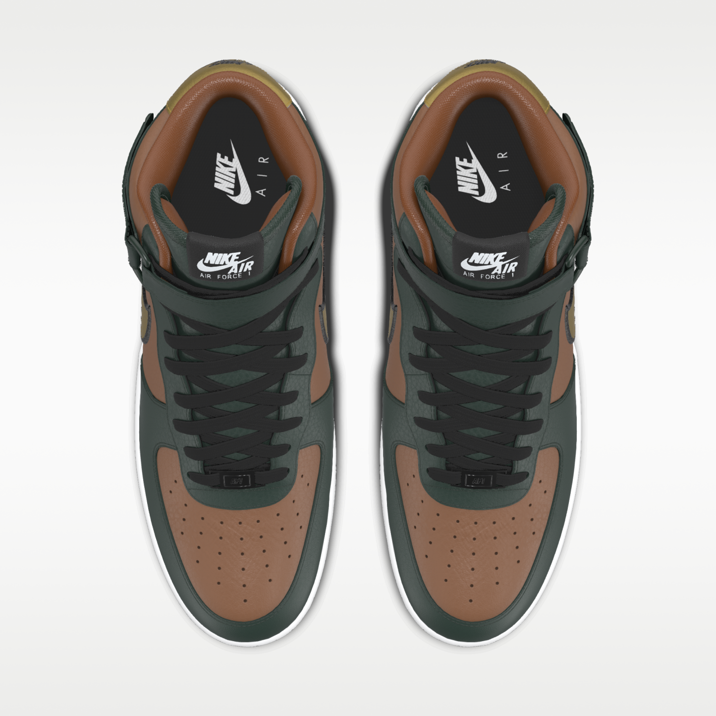 Nike Air Force 1 Mid By You - Πολύχρωμο/Πολύχρωμο/Πολύχρωμο (2646982836) - 4