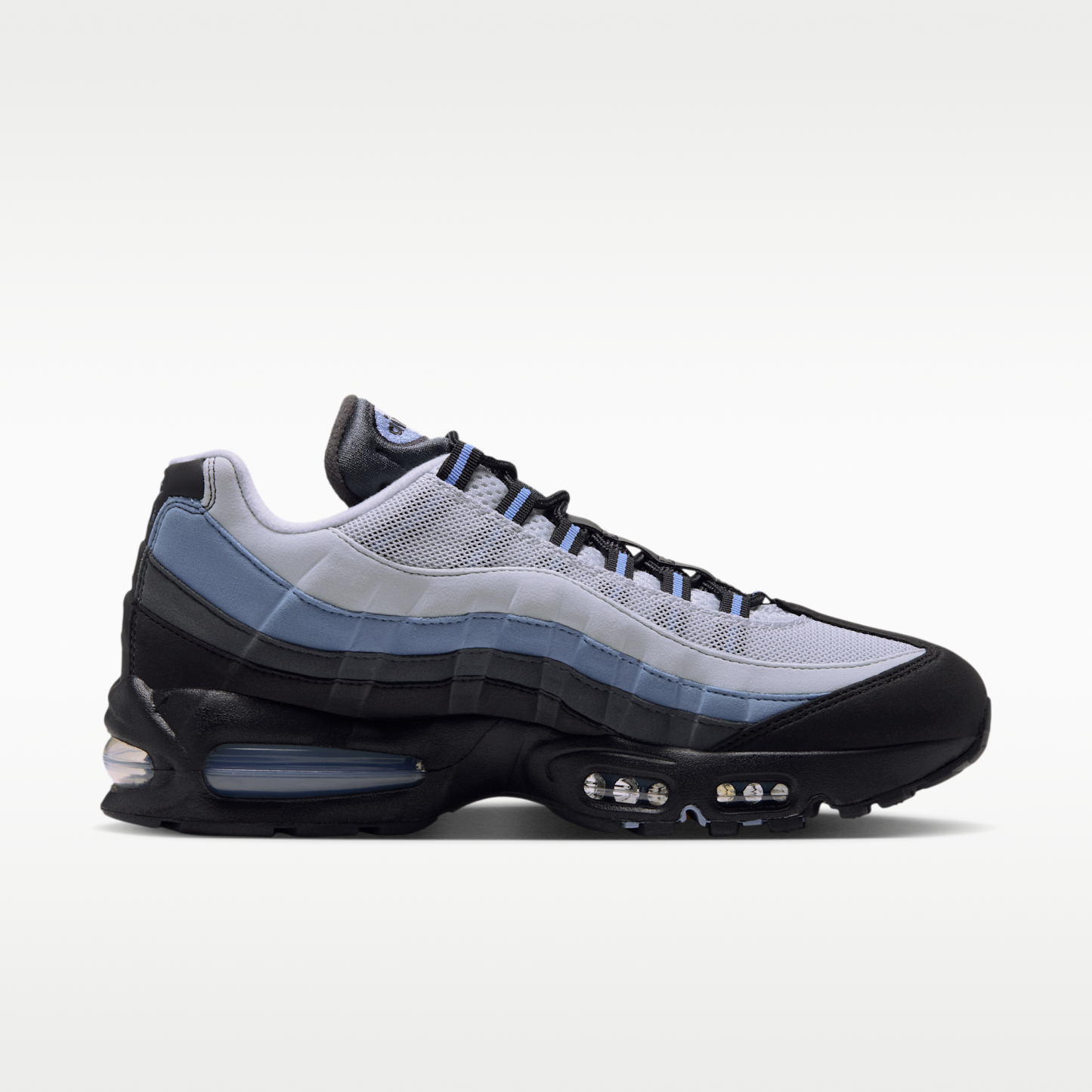 Nike Air Max 95 Big Bubble - Μαύρο/Work Blue/Pure Platinum/Anthracite - 3