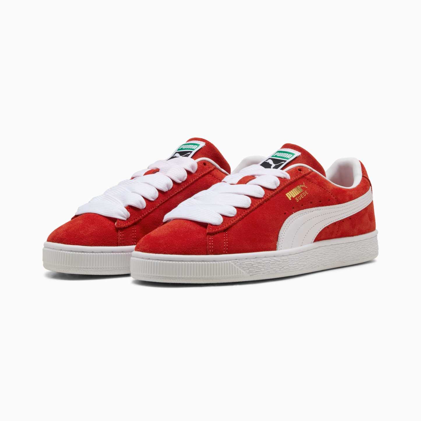 Suede Classic Sneakers Unisex - For All Time Red-PUMA White