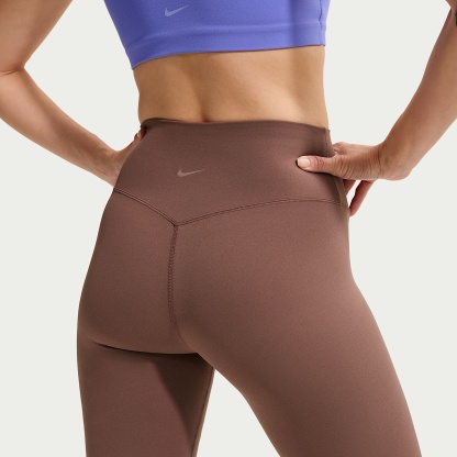 Nike Zenvy - Nike Zenvy Leggings in voller Länge mit hohem Bund und ohne Frontnaht (Damen)