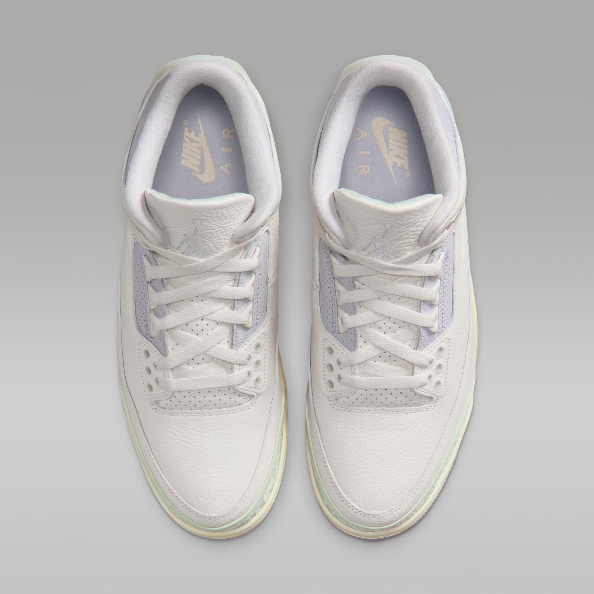 Air Jordan 3 "World's Best" - Sail/Aura/Iced Carmine/Jade Aura - 4
