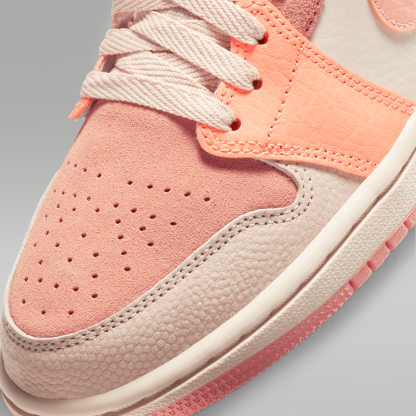 Air Jordan 1 Mid - Atomic Orange/Terra Blush/Shimmer/Apricot Agate - 7