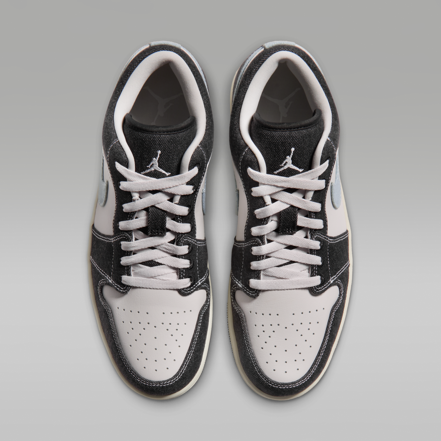 Air Jordan 1 Low SE - Phantom/Coconut Milk/Μαύρο/Light Armory Blue - 4