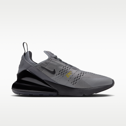 Nike Air Max 270 - Smoke Grey/Chrome Yellow/Dark Smoke Grey/Μαύρο - 3