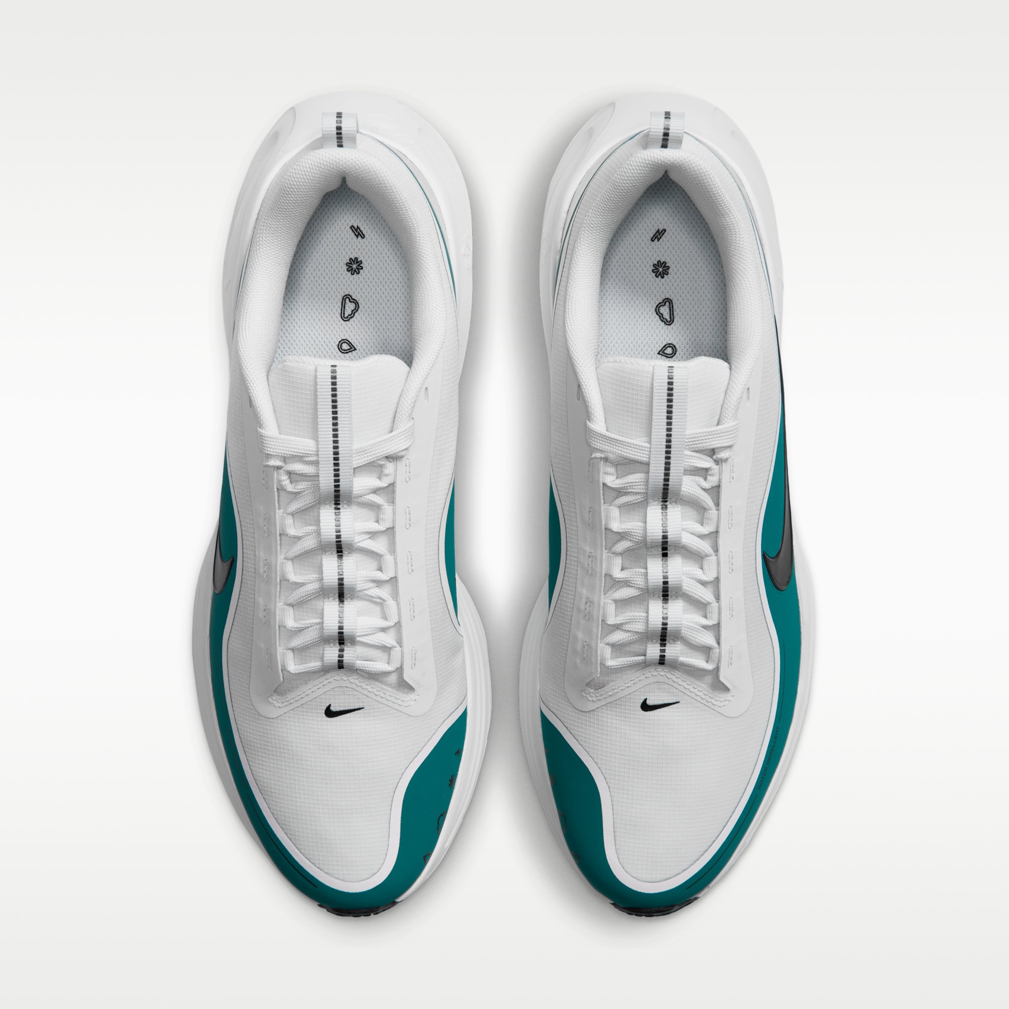 Nike Revolution 8 Utility - Off White/Bright Spruce/Metallic Silver/Μαύρο - 4