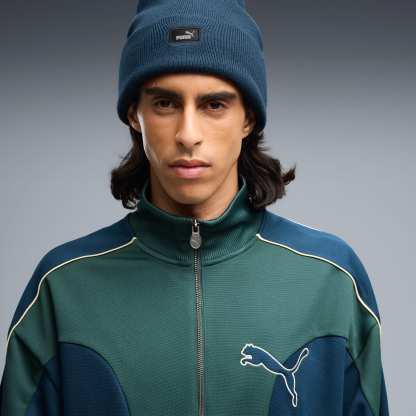 T7 Love Of The Cat Relaxed Trainingsjacke Herren - Midnight Petrol-Herb Garden