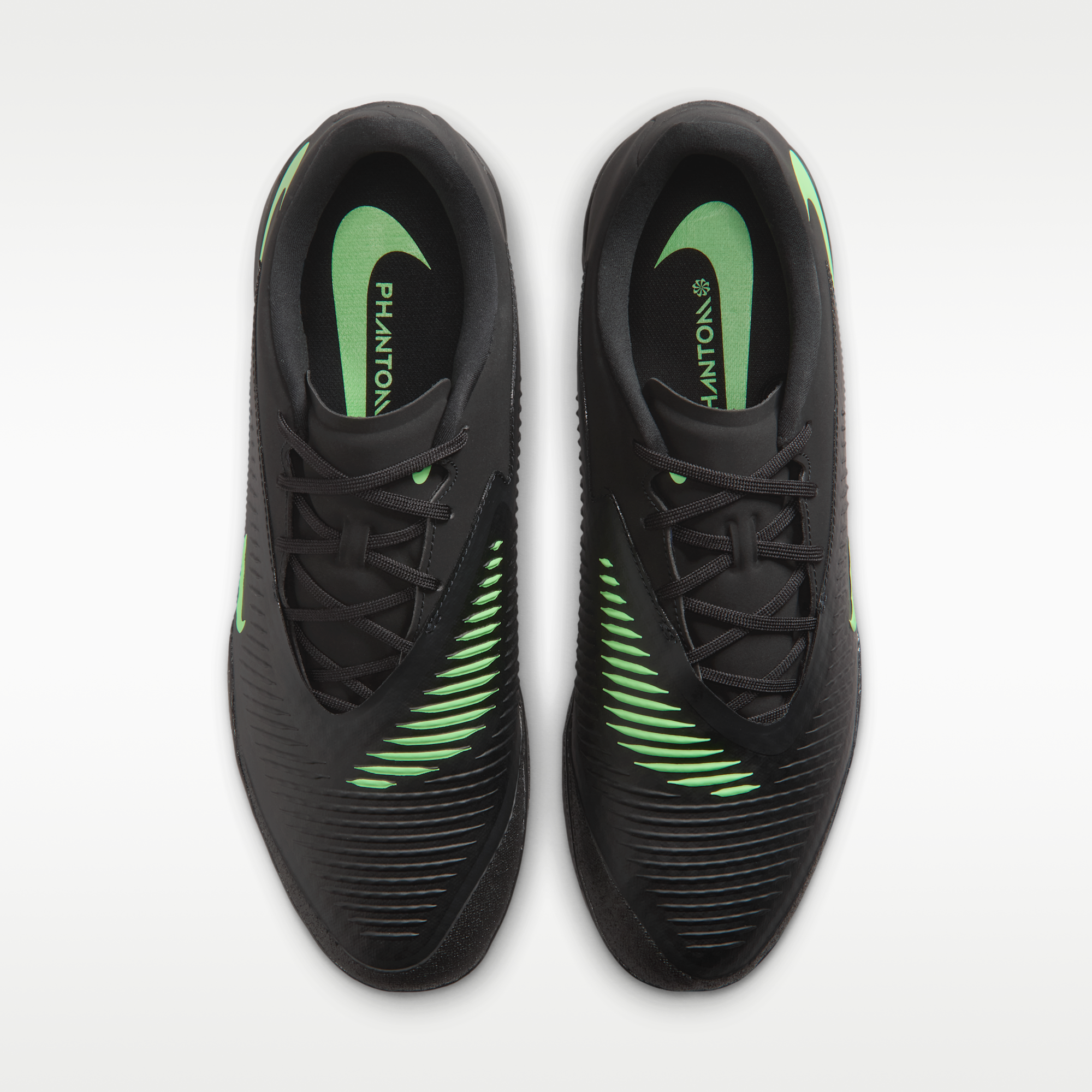 Nike Phantom 6 Low Academy - Μαύρο/Μαύρο/Illusion Green (HQ2319-001) - 4