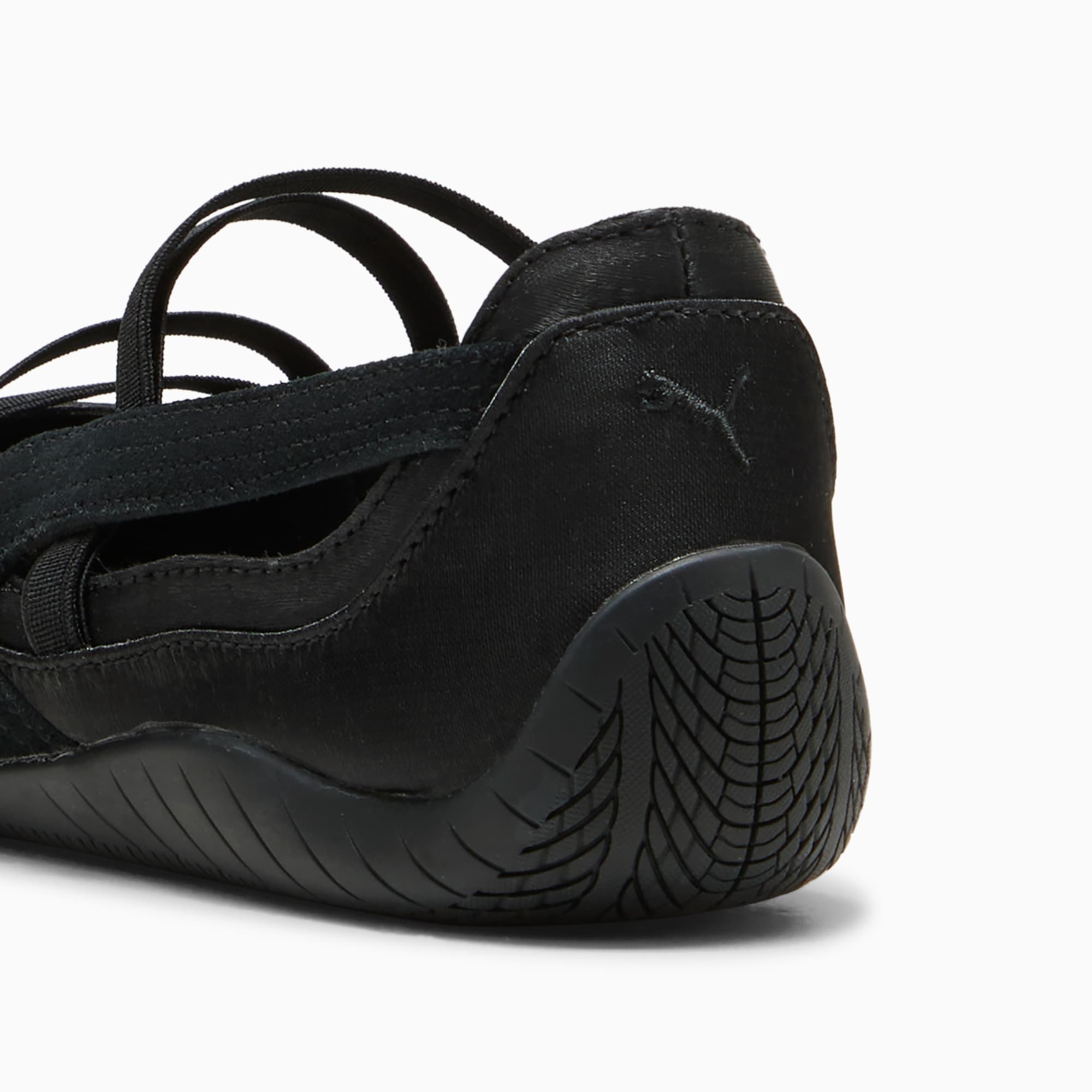 Speedcat Satin Ballet Sneakers Damen - PUMA Black-Cool Dark Gray