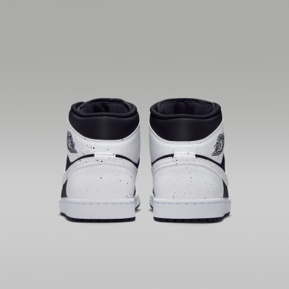 Air Jordan 1 Mid SE - Μαύρο/Μαύρο/Λευκό - 6