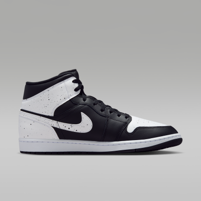 Air Jordan 1 Mid SE - Μαύρο/Μαύρο/Λευκό - 3