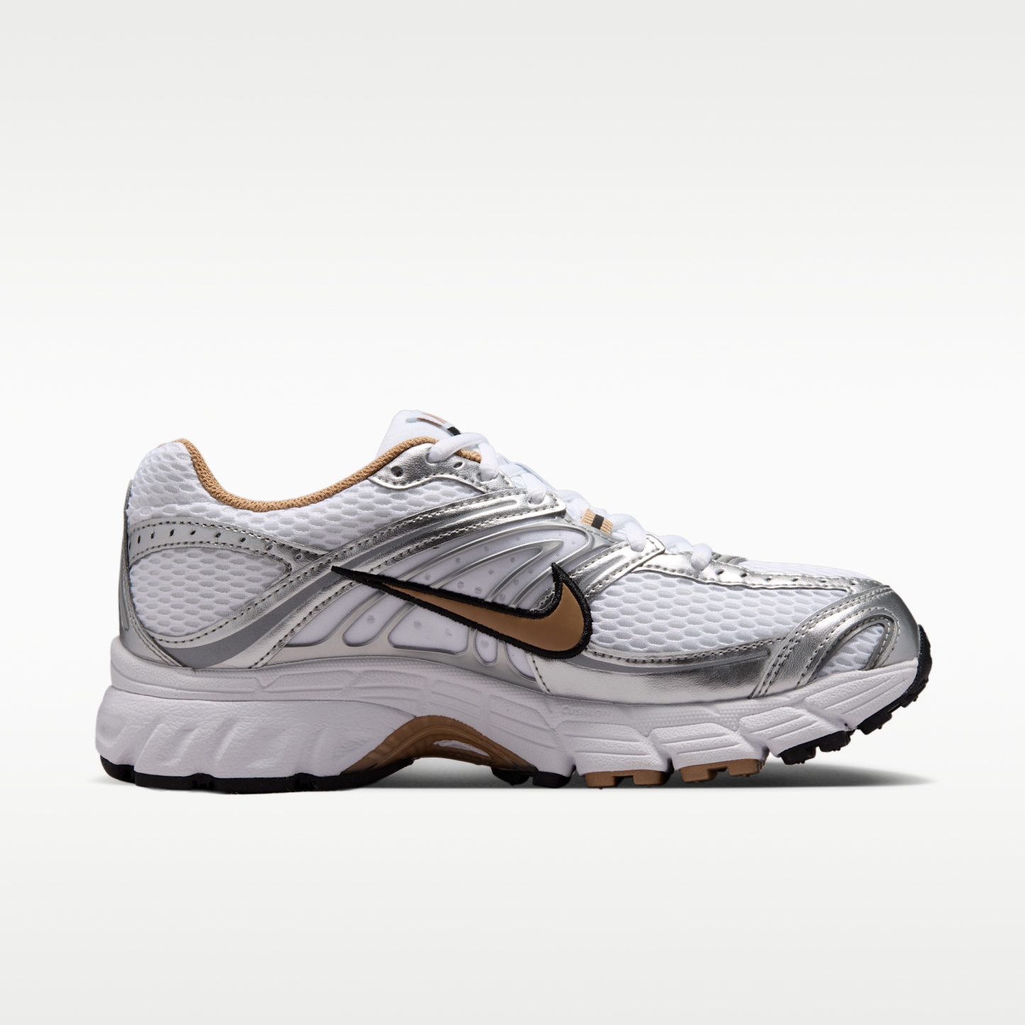 Nike Air Max Moto 2K - Λευκό/Metallic Silver/Μαύρο/British Khaki - 3