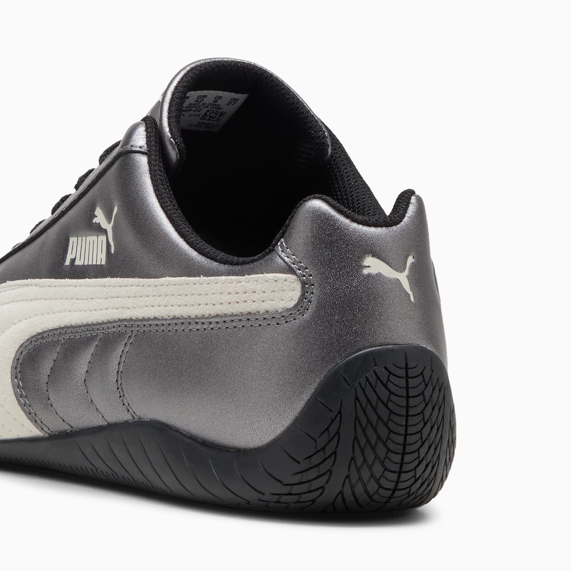 Speedcat Metallic Sneakers Unisex - PUMA Black-Warm White