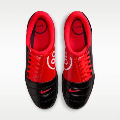 Nike Total 90 - Μαύρο/Λευκό/Μαύρο/Bright Crimson - 4