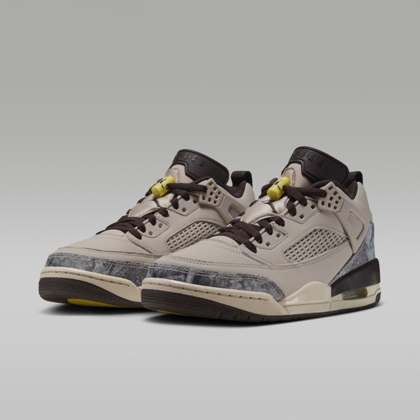 Jordan Spizike Low - Cream II/Bright Citron/Velvet Brown - 5