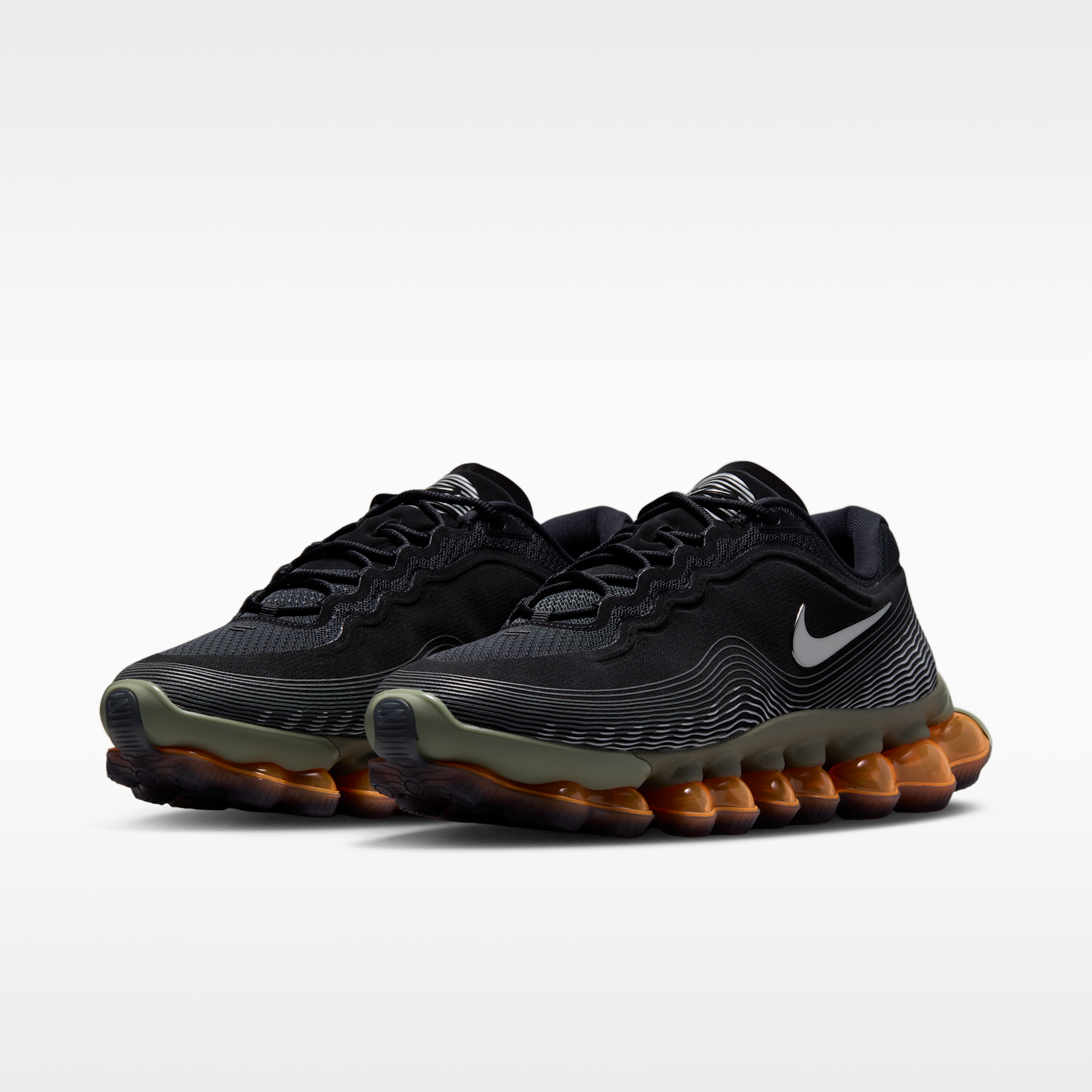 Nike Air Liquid Max - Μαύρο/Light Army/Pure Platinum/Metallic Silver - 5