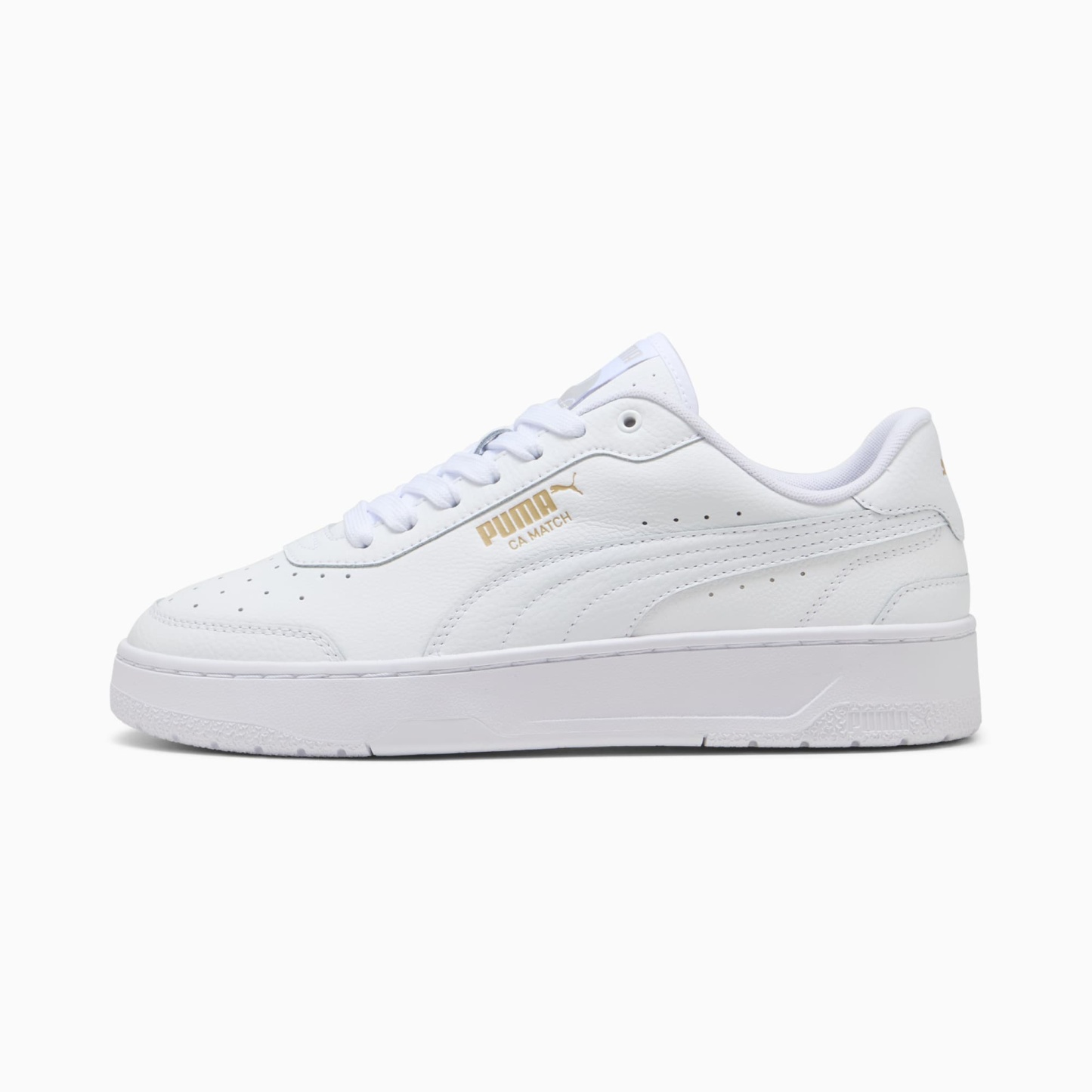 CA Match Sneakers - PUMA White-PUMA White