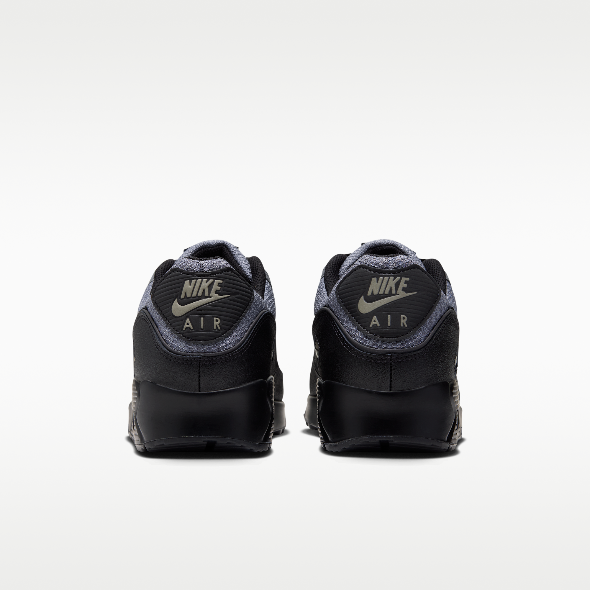 Nike Air Max 90 - Cool Grey/Light Army/Μαύρο - 6