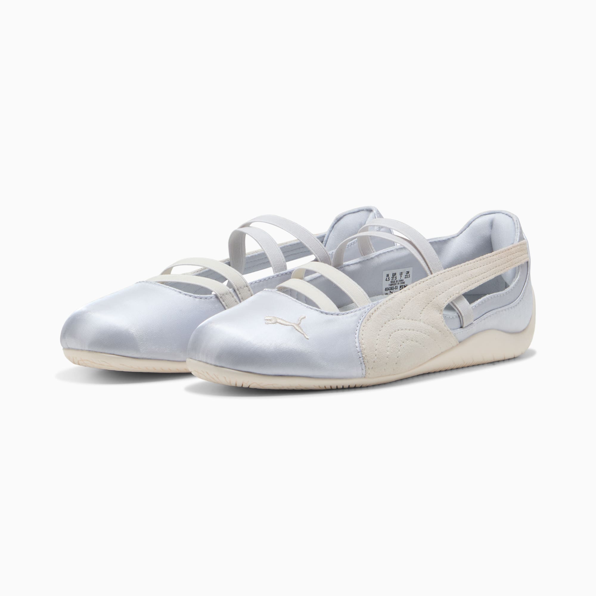 Speedcat Satin Ballet Sneakers Damen - Silver Mist-Warm White