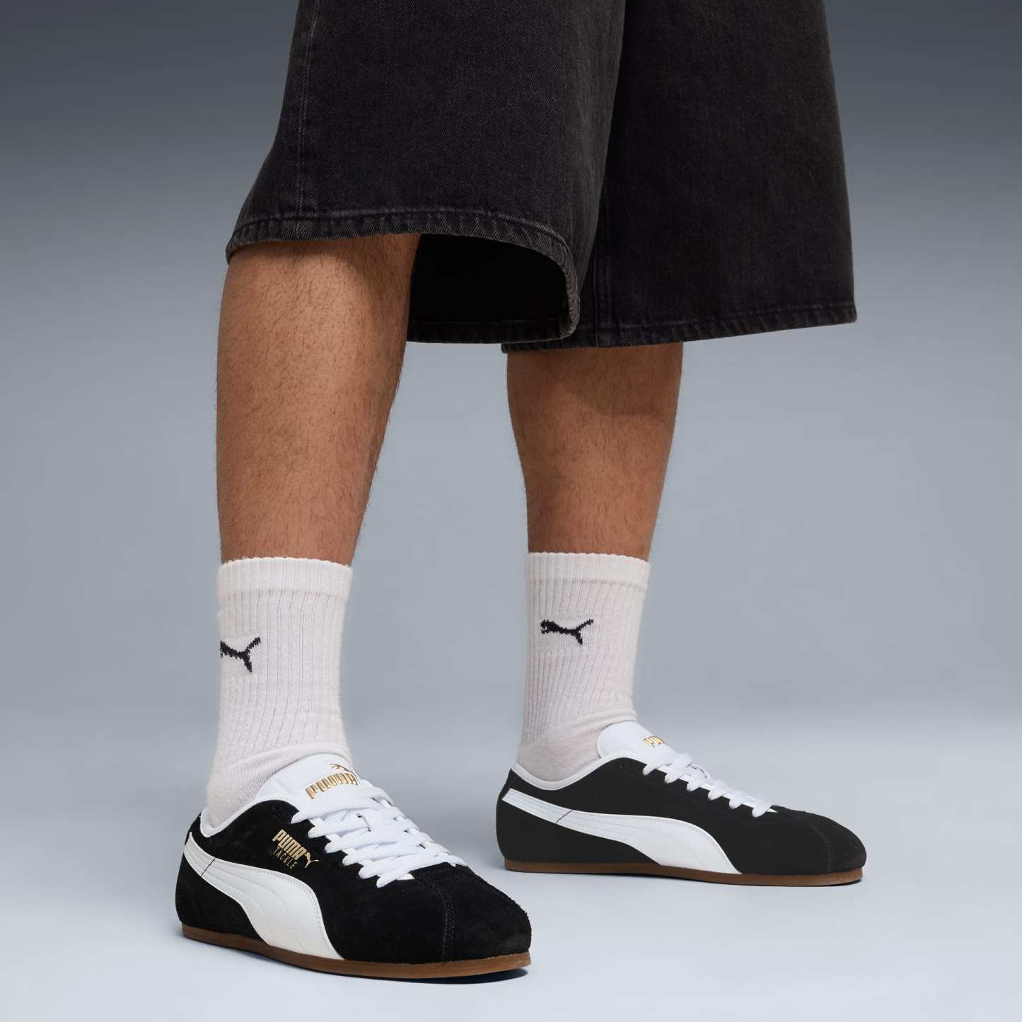 PUMA Tackle Sneakers Unisex - PUMA Black-PUMA White-Gum