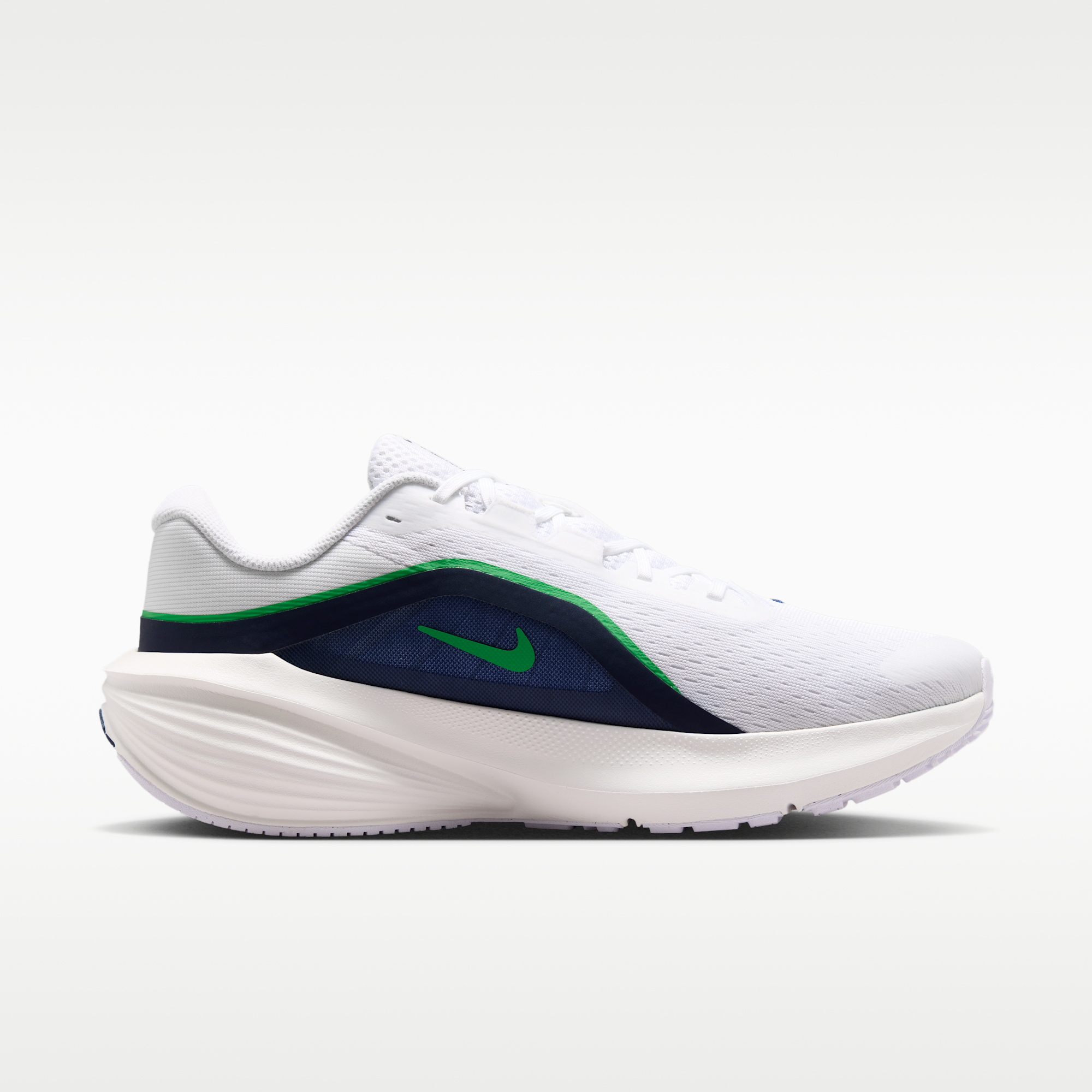 Nike Downshifter 14 - Λευκό/Midnight Navy/Summit White/Green Spark - 3