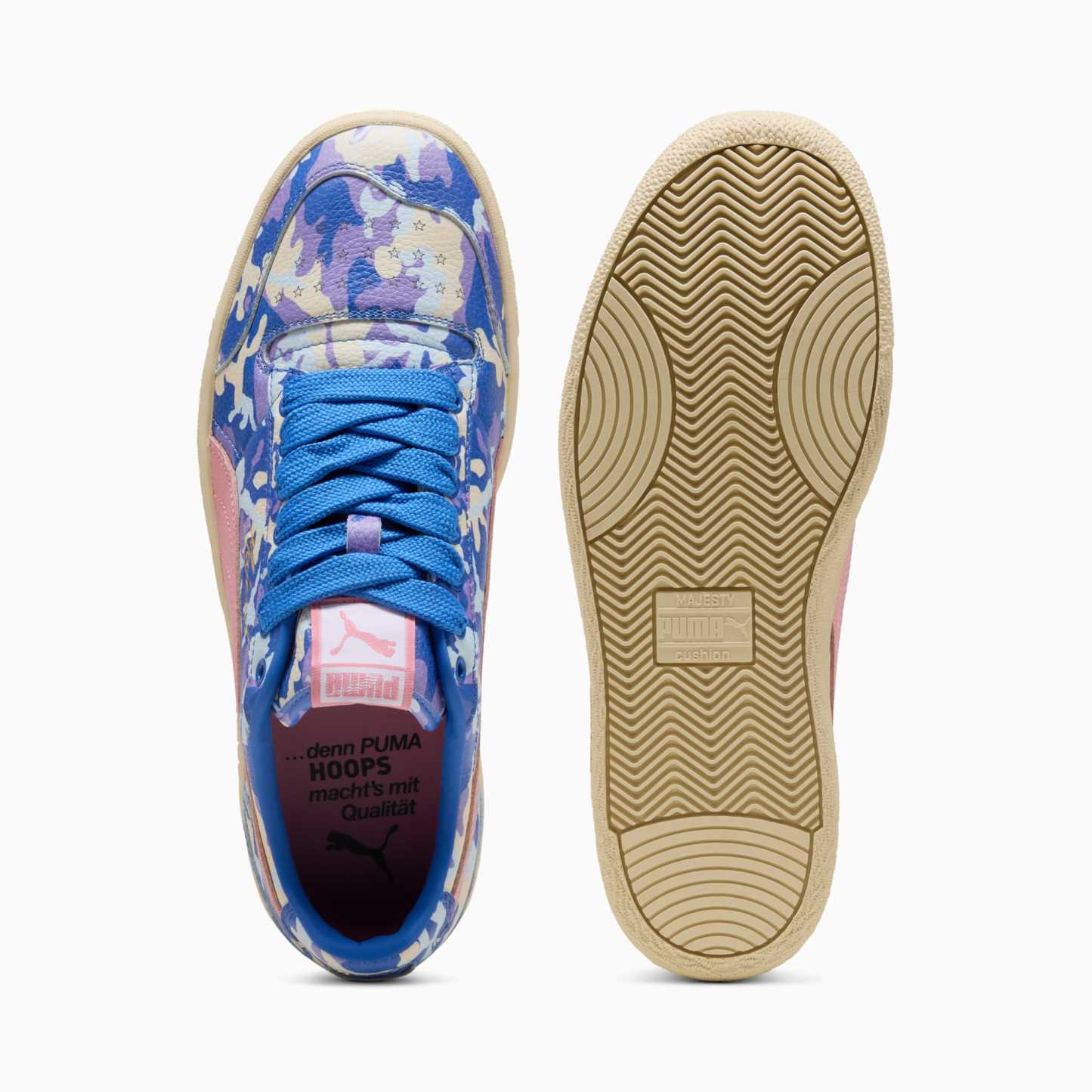 Majesty Dylan Verse Sneakers Unisex - Mountain Blue-Pinkscape-Canvas