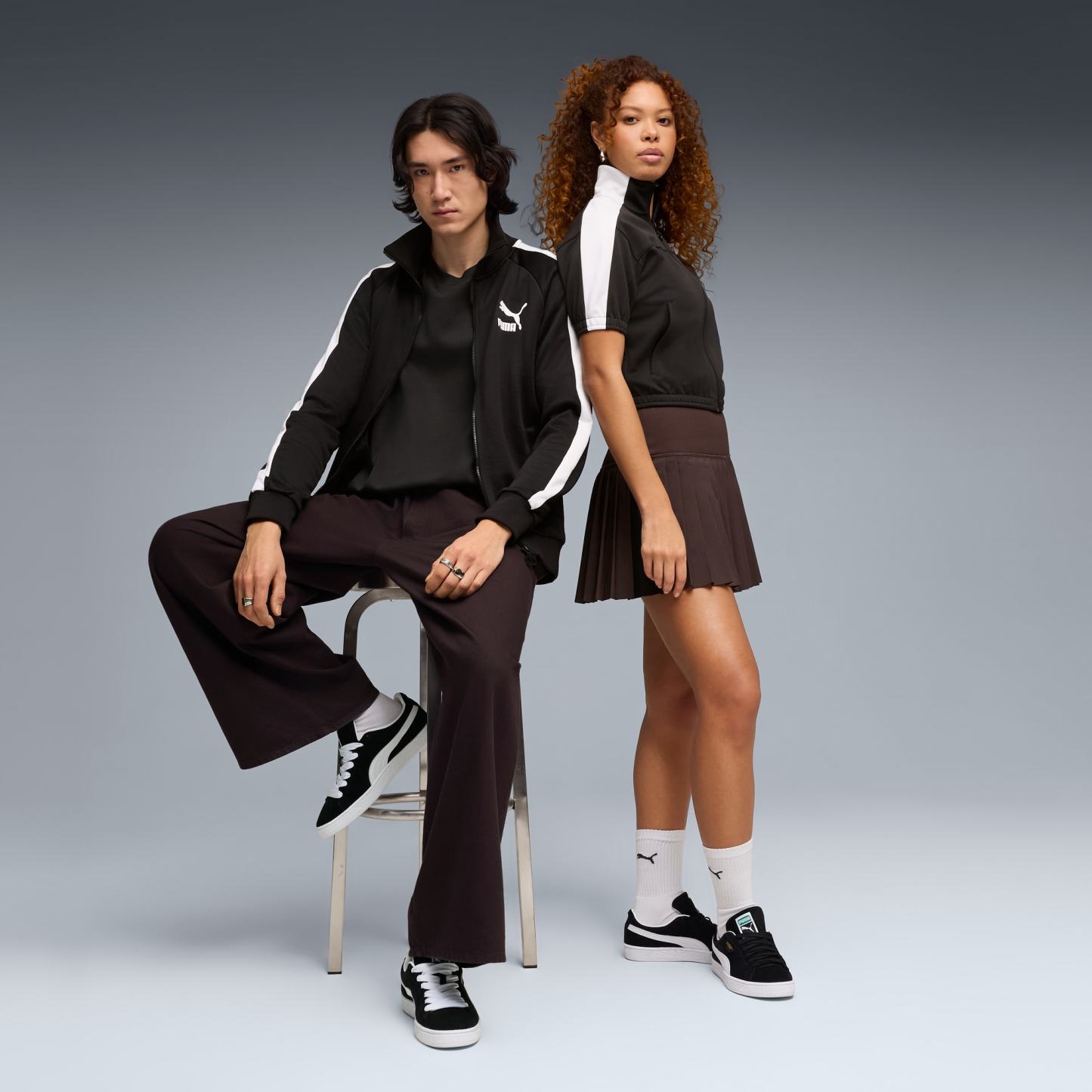 Suede Classic Sneakers Unisex - PUMA Black-PUMA White
