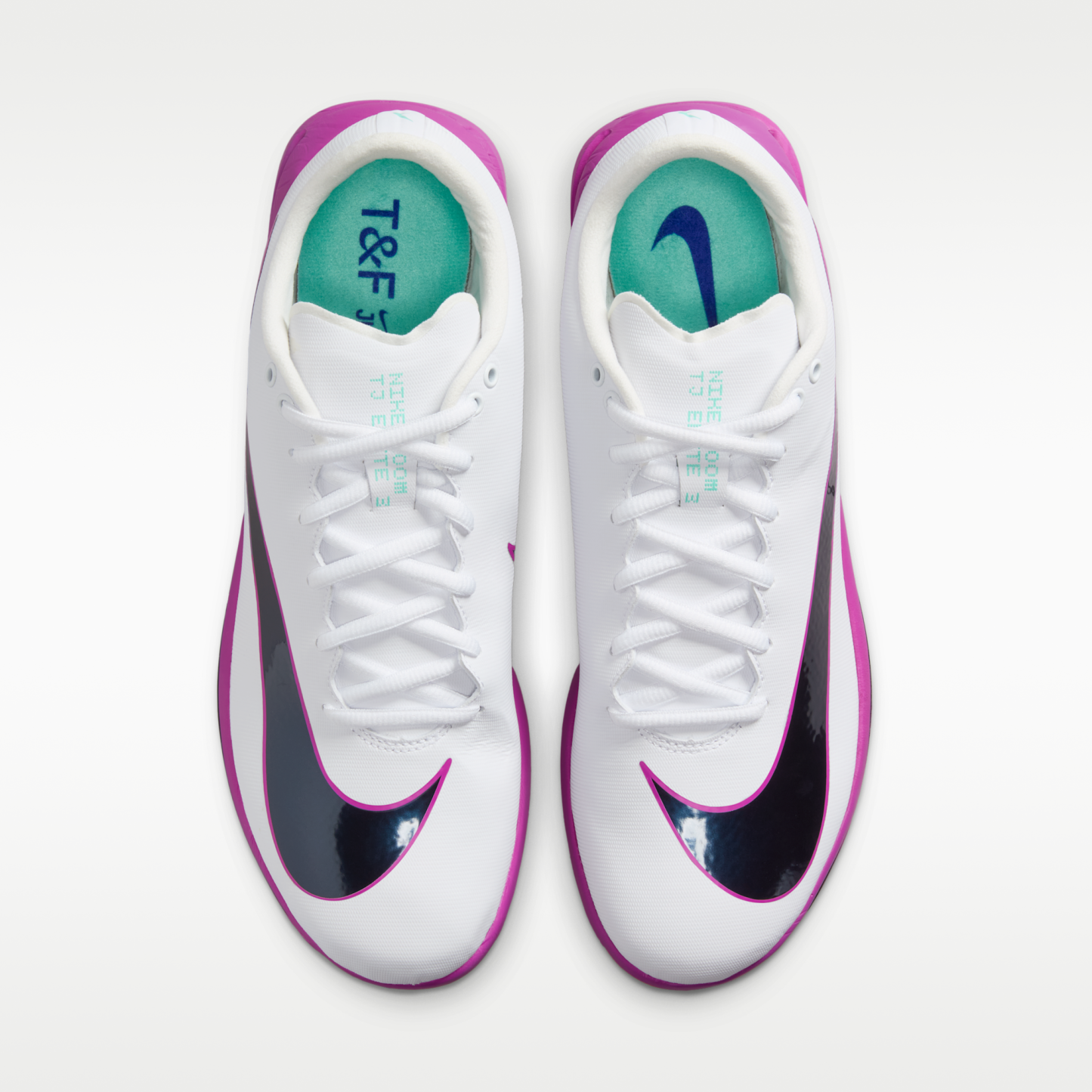Nike Triple Jump Elite 3 - Λευκό/Hyper Turquoise/Bright Crimson/Obsidian - 4