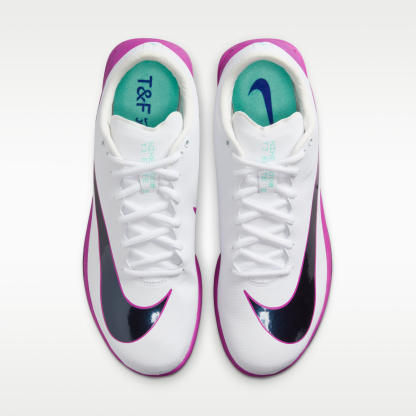 Nike Triple Jump Elite 3 - Λευκό/Hyper Turquoise/Bright Crimson/Obsidian - 4