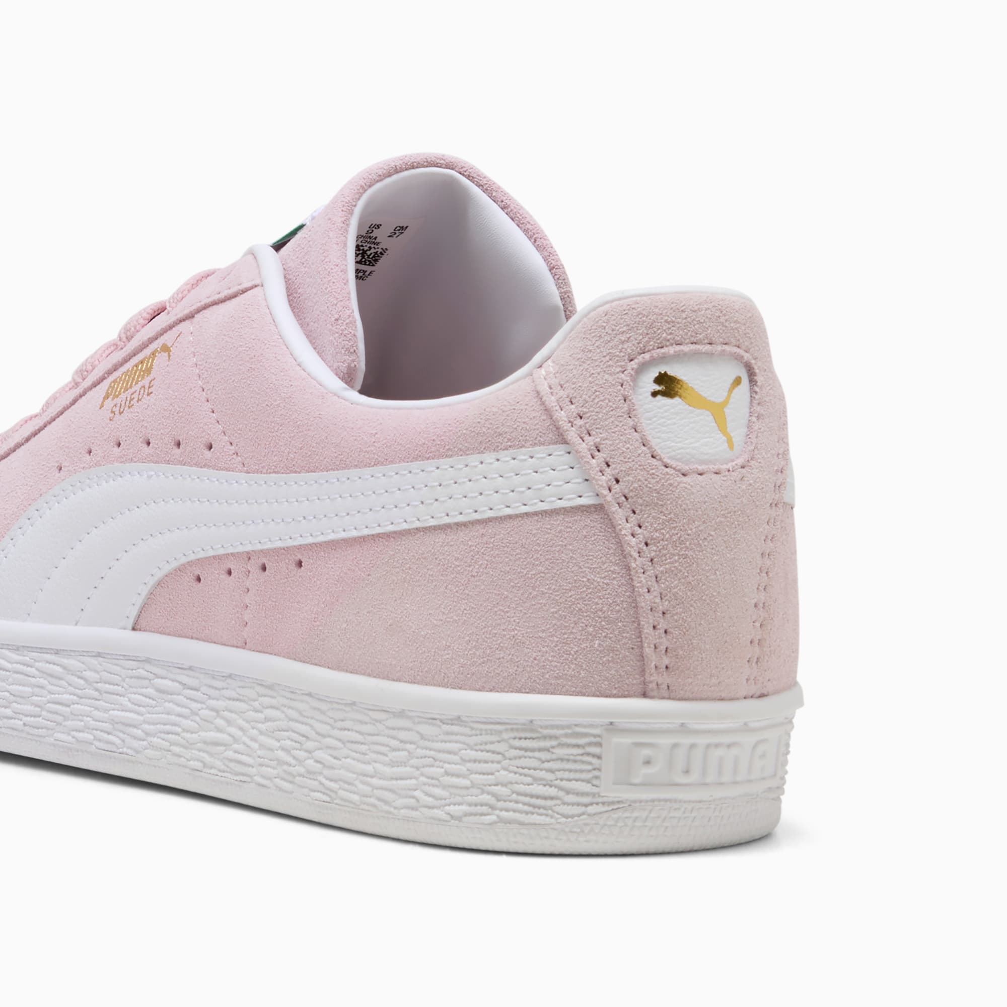 Suede Classic Sneakers Unisex - Misty Pink-PUMA White