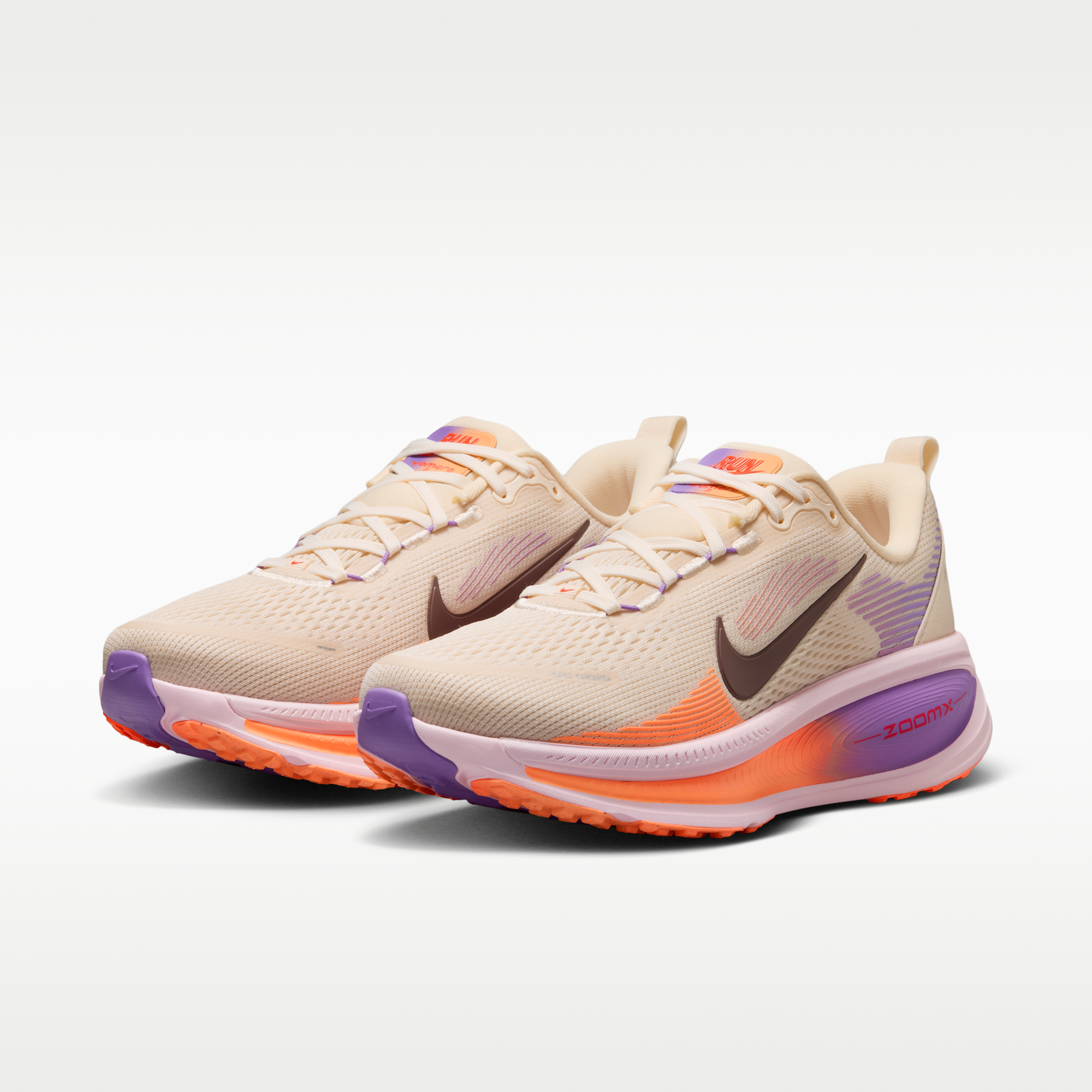 Nike Vomero 18 - Chalk/Pink Foam/Bright Violet/Tattoo - 5