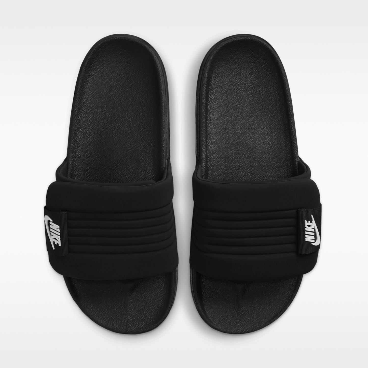 Nike Offcourt Adjust - Μαύρο/Μαύρο/Λευκό - 5