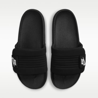Nike Offcourt Adjust - Μαύρο/Μαύρο/Λευκό - 5