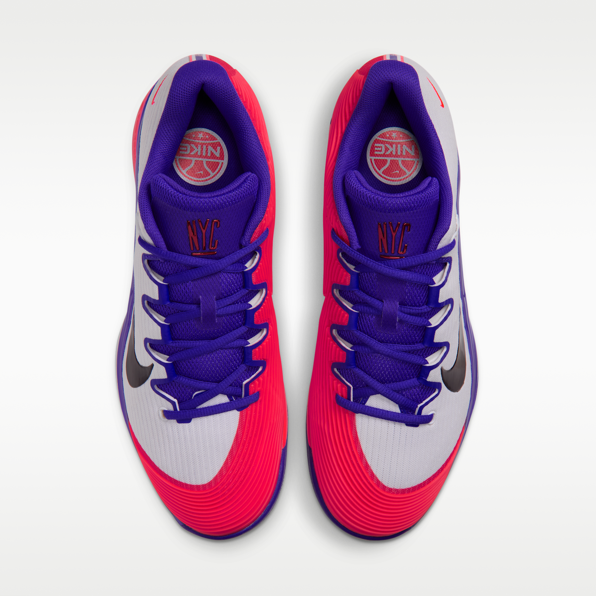 Nike Vapor 12 PRM - Λευκό/Dark Concord/Bright Crimson/Burgundy Ash - 4