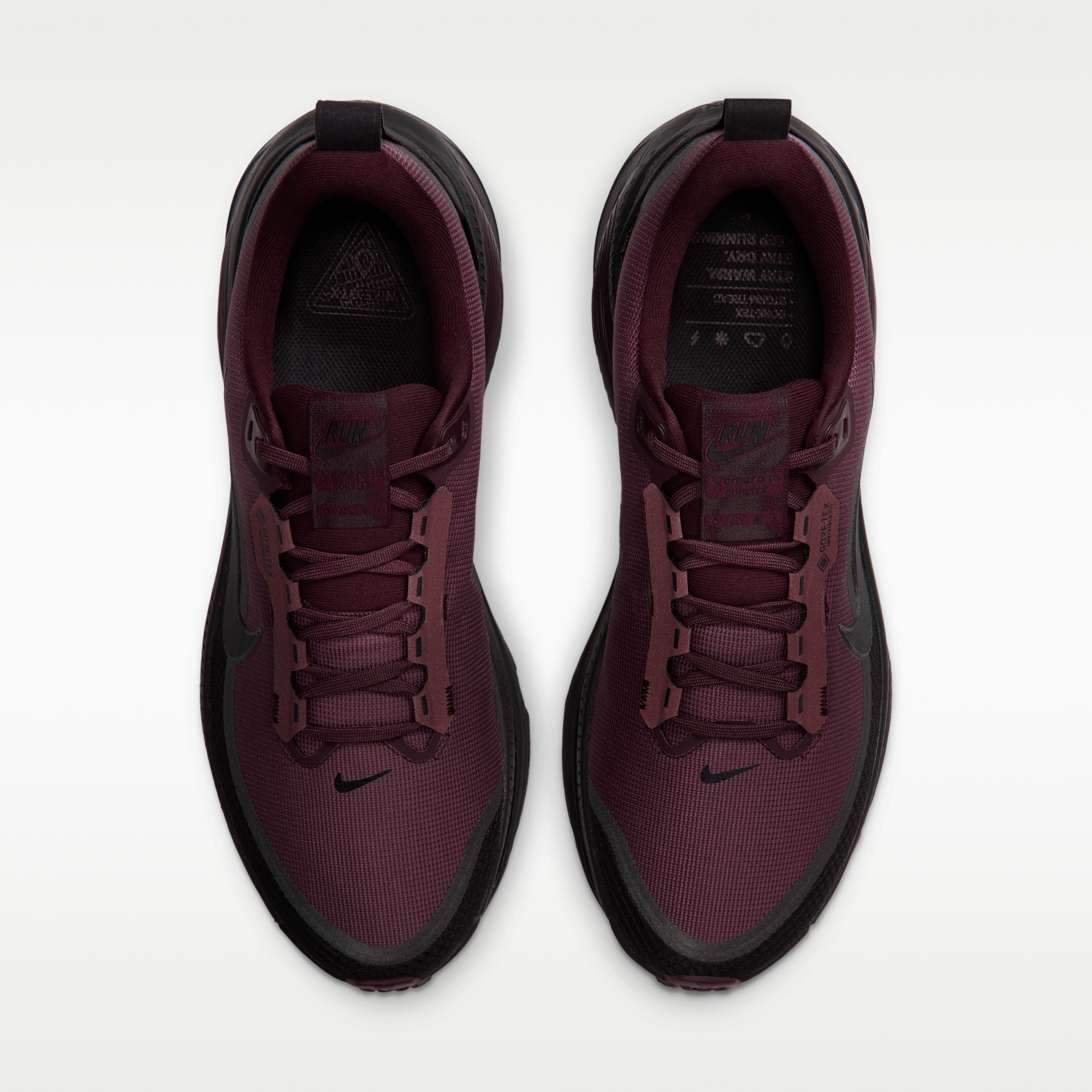Nike Vomero 18 GORE-TEX - Burgundy Crush/Burgundy Crush/Μαύρο - 4