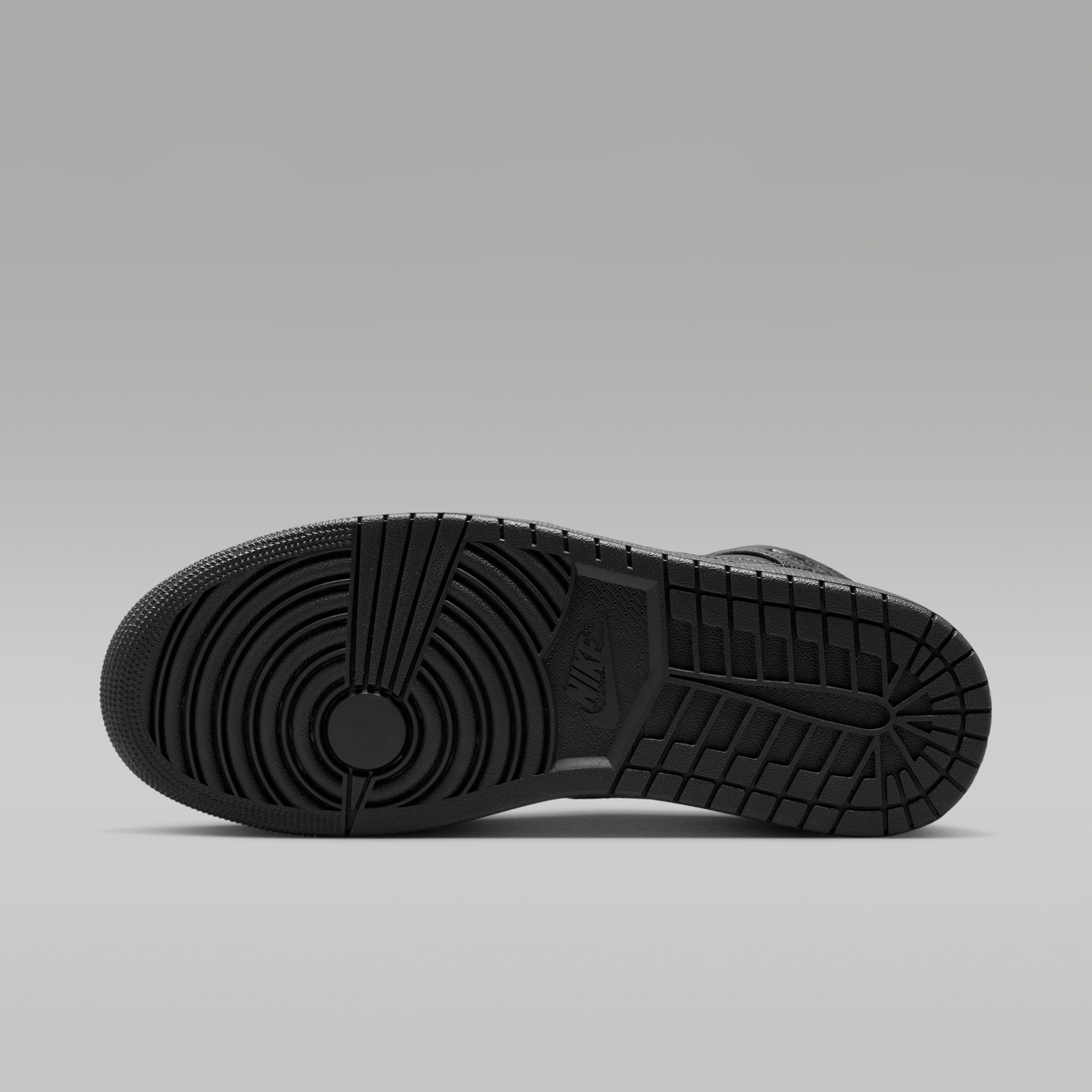 Air Jordan 1 Mid - Μαύρο/Μαύρο/Μαύρο - 2