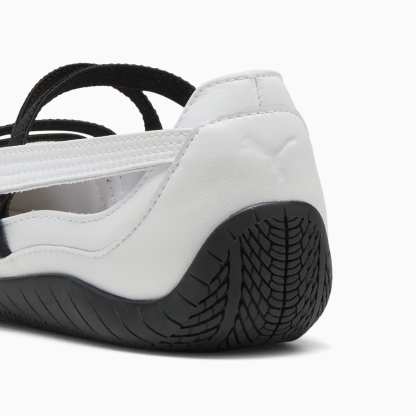 Speedcat Ballet Lederschuhe Damen - PUMA White-PUMA White-PUMA Black