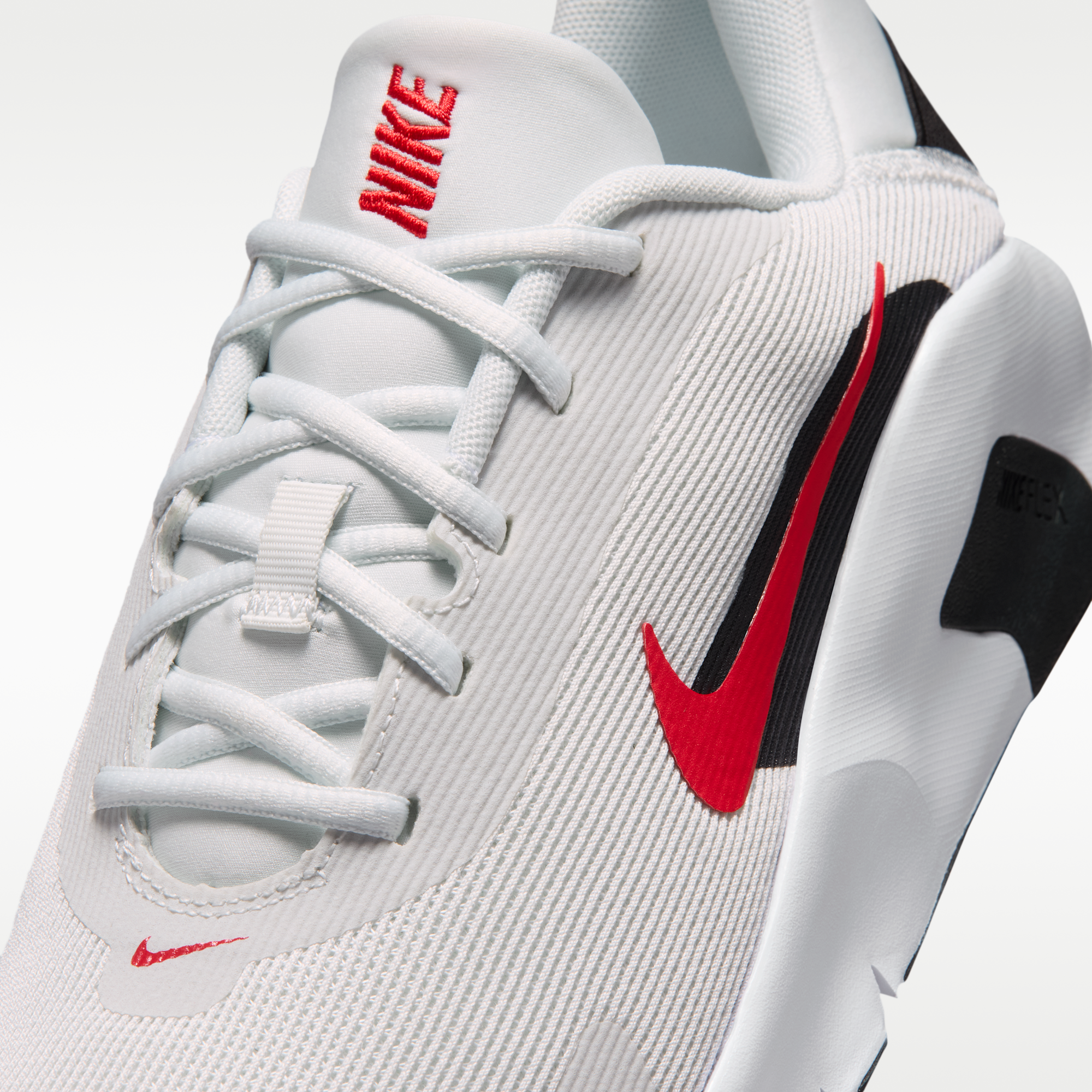 Nike Flex Train - Off White/Λευκό/Μαύρο/University Red - 7