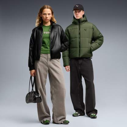 H-Street Mesh Sneakers Unisex - Earthy Green-PUMA Black