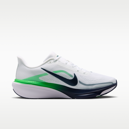 Nike Pegasus 42 - Λευκό/Green Spark/Midnight Navy - 3