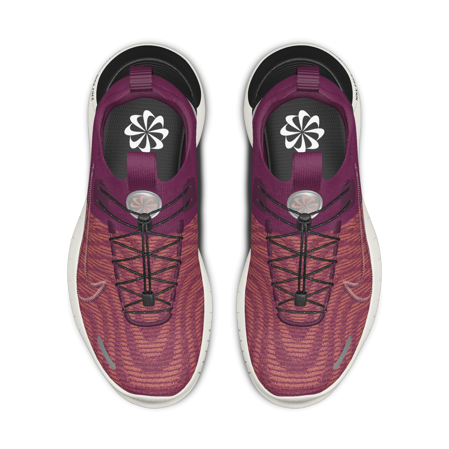 Nike Free RN By You - Fierce Pink/Reb Stardust/Fierce Pink (9732723518) - 4