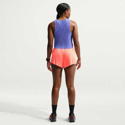 Nike AeroSwift - Nike AeroSwift Dri-FIT ADV Laufshorts mit mittelhohem Bund und Innenslip (Damen, ca. 7,5 cm)