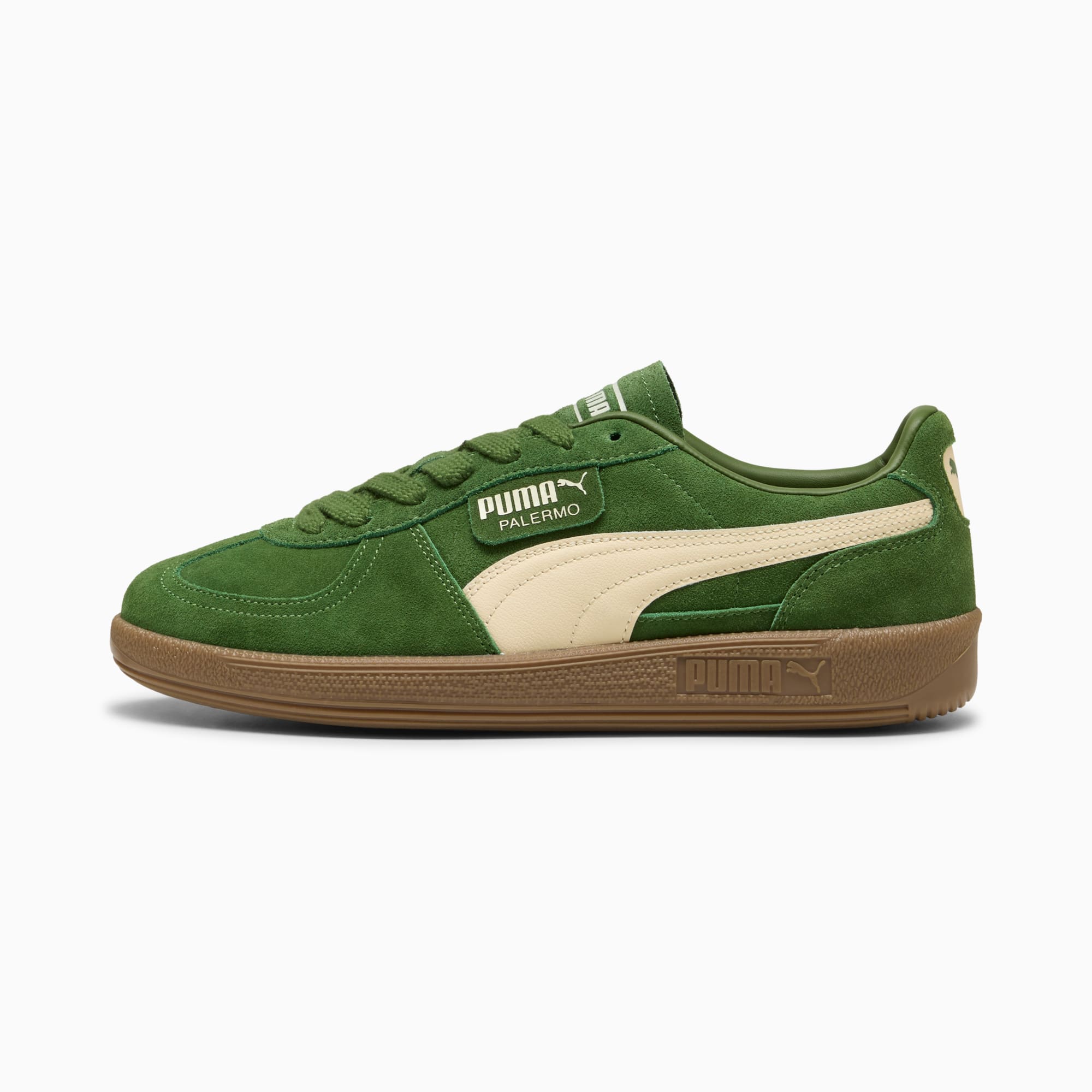 Palermo Sneakers Unisex - Earthy Green-Buttercream