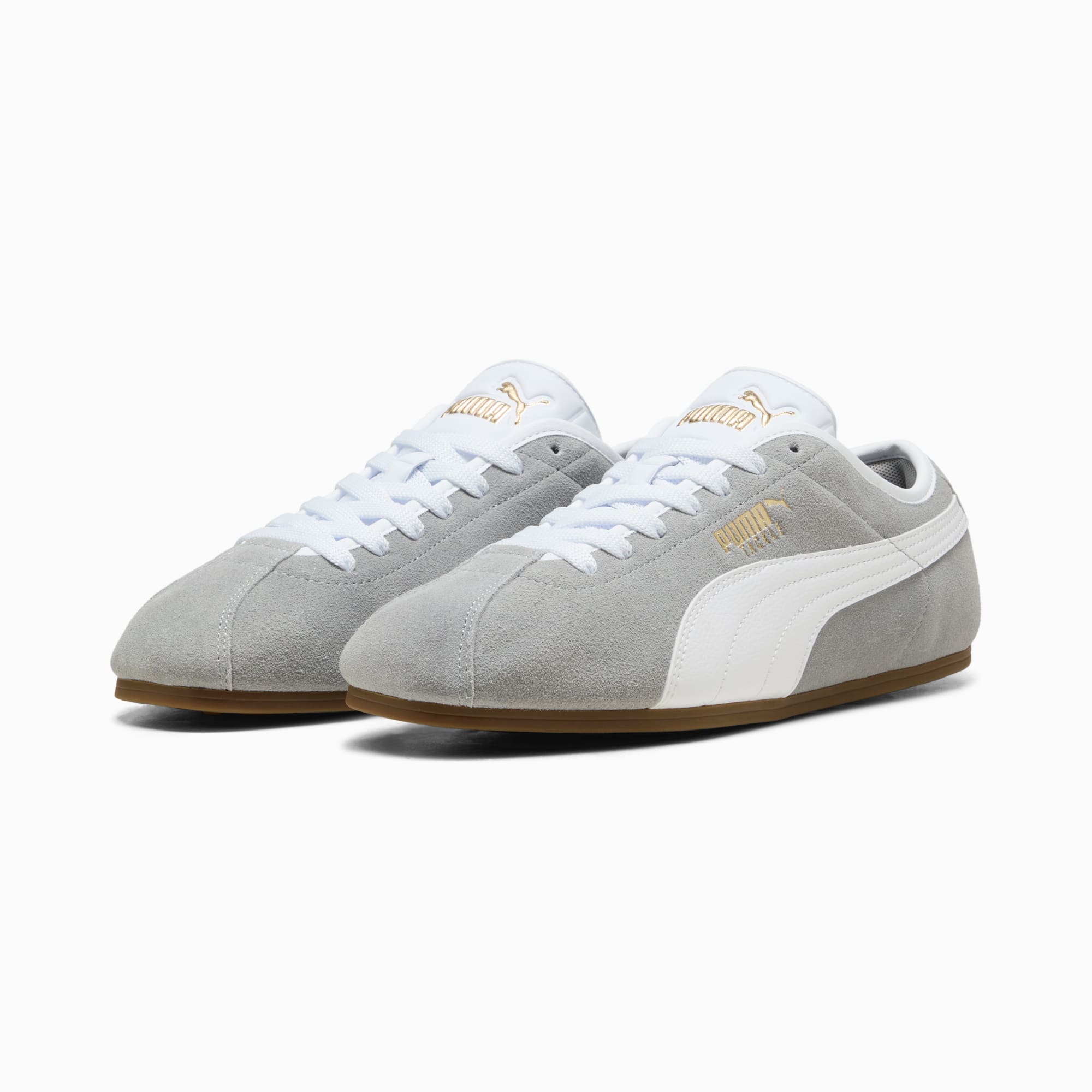 PUMA Tackle Sneakers Unisex - Gray Echo-PUMA White-Gum