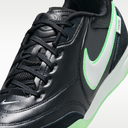 Nike Tiempo Streetgato - Μαύρο/Μαύρο/Illusion Green (HQ7017-001) - 7
