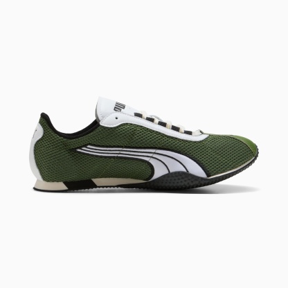 H-Street Mesh Sneakers Unisex - Earthy Green-PUMA Black